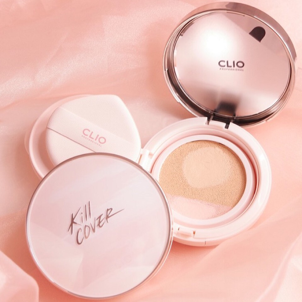 Phấn Cushion Clio Kill Cover Pink Glow Cream Cushion 17g